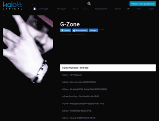 g-zone.kalottlyrikal.net screenshot