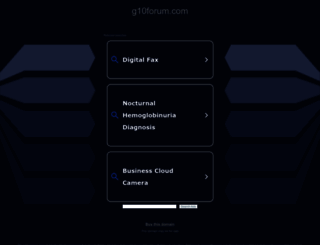g10forum.com screenshot