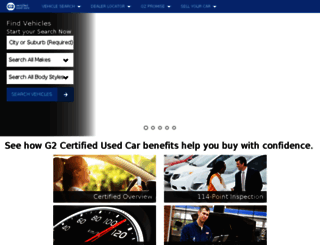 g2cars.co.za screenshot
