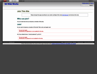 g3webworks.wikidot.com screenshot
