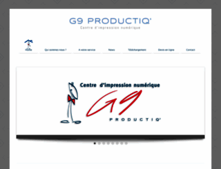 g9productiq.com screenshot