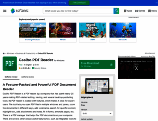 gaaiho-pdf-reader.en.softonic.com screenshot