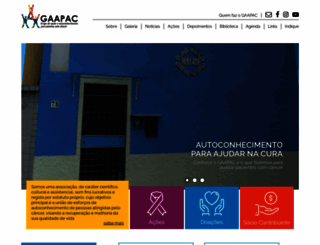 gaapac.org.br screenshot