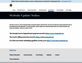 gaappeals.us screenshot