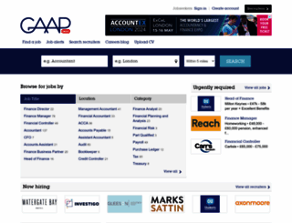 gaapweb.com screenshot