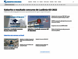 gabaritosconcursos.com.br screenshot