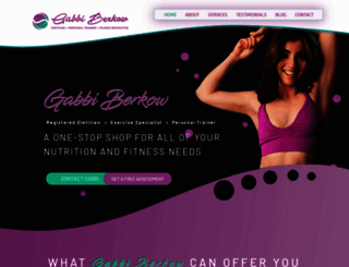 gabbiberkow.com screenshot