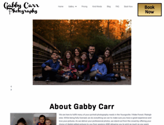 gabbycarrphotography.com screenshot
