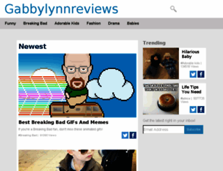gabbylynnreviews.outloudlaughs.net screenshot