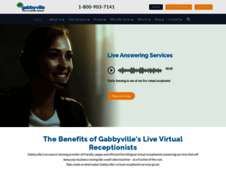 gabbyville.com screenshot