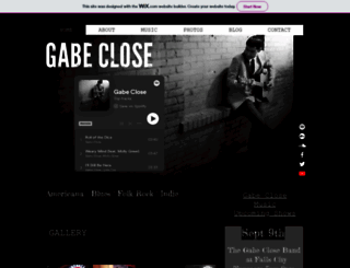 gabeclose.com screenshot