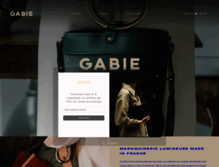 gabiegabie.com screenshot