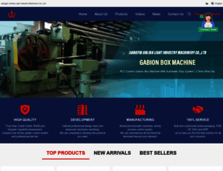 gabion-machine.com screenshot