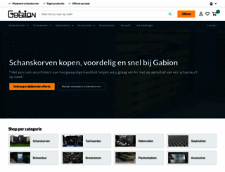 gabion-schanskorven.nl screenshot