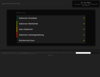 gabionen-hausler.de screenshot