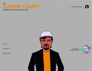 gaborcsupo.com screenshot