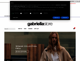 gabriellastore.com screenshot