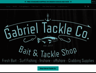gabrieltackle.com screenshot