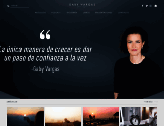 gabyvargas.com screenshot