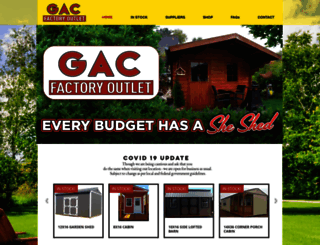 gacfactoryoutlet.com screenshot