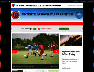 gacilly.footeo.com screenshot