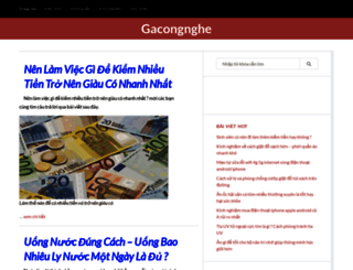 gacongnghe.com screenshot