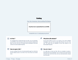 gaddag.com screenshot