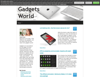 gadget-world.jimdo.com screenshot