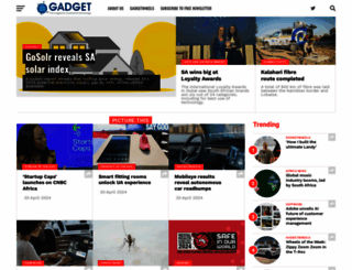 gadget.co.za screenshot