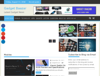 gadgetbaazar.com screenshot
