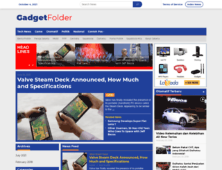 gadgetfolder.com screenshot