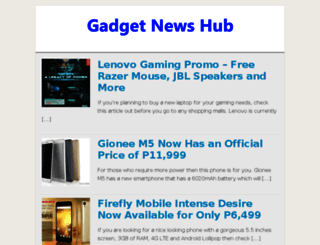 gadgetnewshub.com screenshot