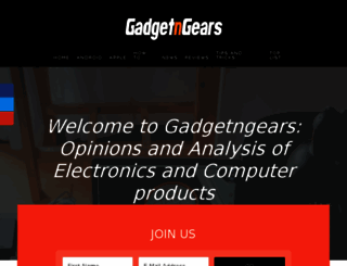 gadgetngears.com screenshot