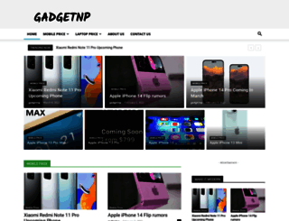 gadgetnp.com screenshot
