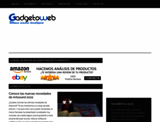 gadgetoweb.com screenshot