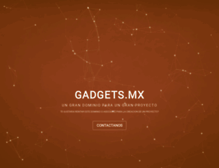 gadgets.mx screenshot