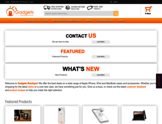 gadgetsboutique.com.au screenshot