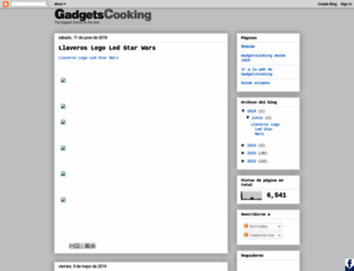 gadgetscooking.blogspot.com.es screenshot