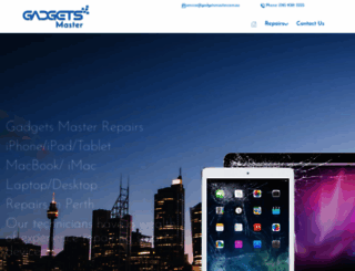 gadgetsmaster.com.au screenshot