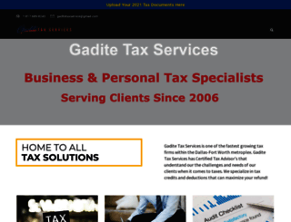 gaditetaxservices.com screenshot