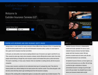 gadsdeninsurance.com screenshot