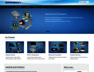 gadsonindia.com screenshot