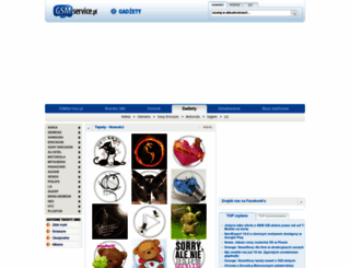 gadzety.gsmservice.pl screenshot