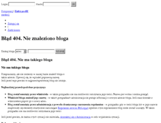 gadzety.mylog.pl screenshot