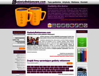 gadzetyreklamowe.com screenshot