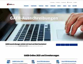 gaeb-online.de screenshot