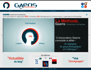 gaeris.com screenshot