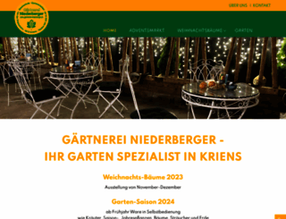 gaertnerei-niederberger.ch screenshot