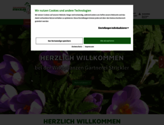 gaertnerei-strickler.de screenshot