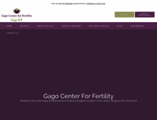 gagofertility.com screenshot